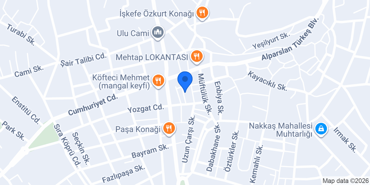 Moda Bayan Terzi konumu