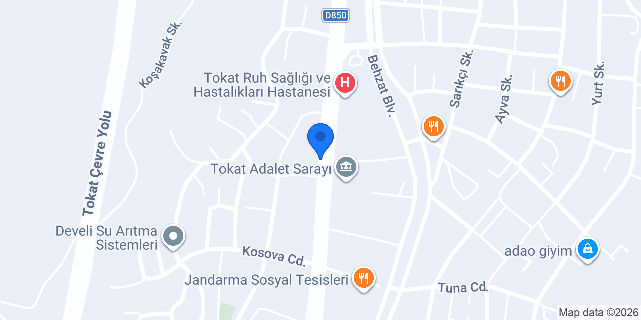 Ptt-adliye Şubesi konumu
