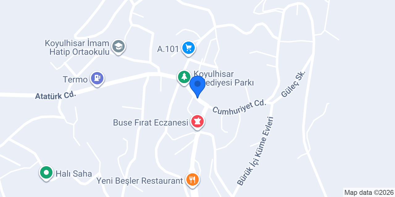 Özgür Bal Evi konumu