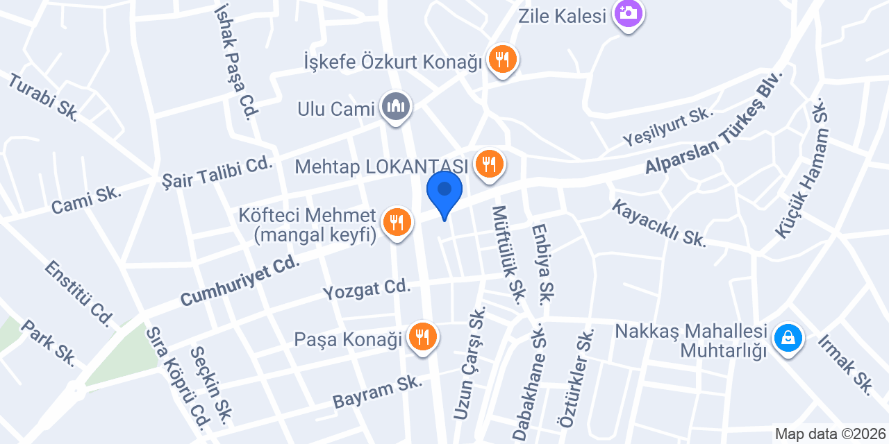 Keyif cafe konumu