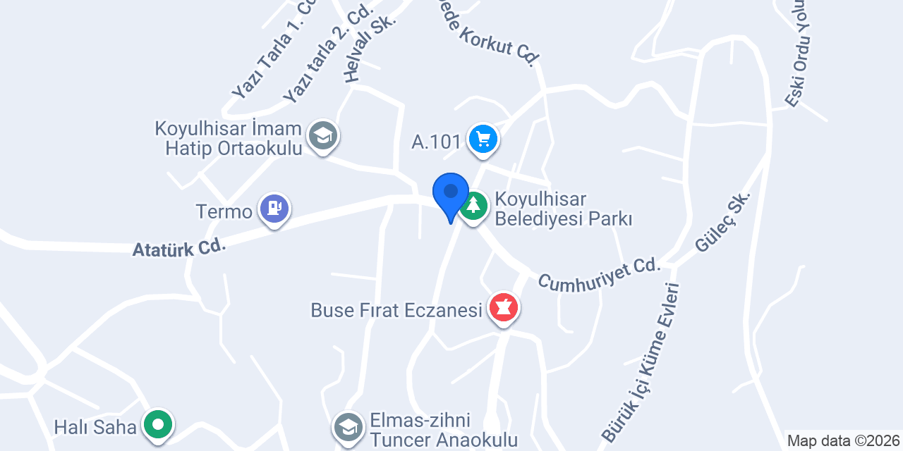 Arzum Büfe Tekel Bayi konumu