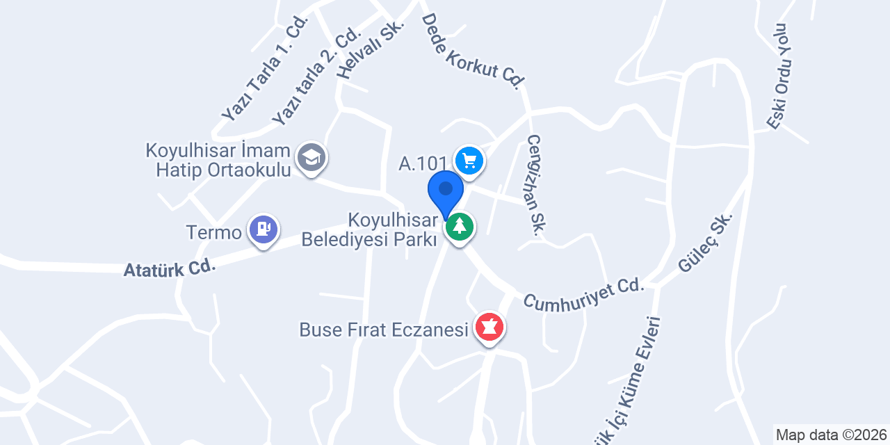 GÖKTUĞ ET konumu