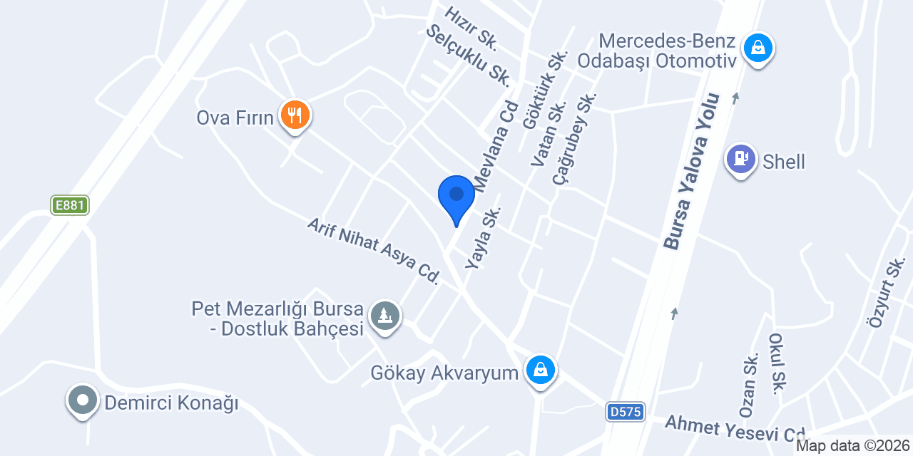 Seyhan Ekspres konumu