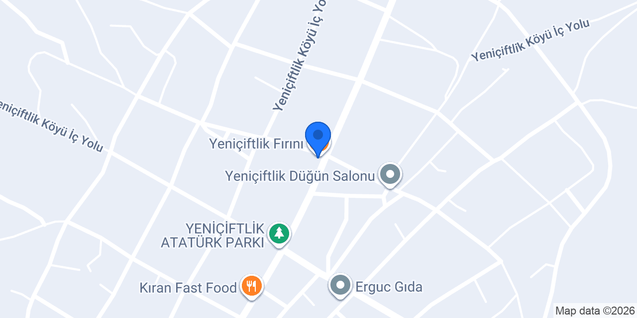 Yeniçiftlik Fırını konumu