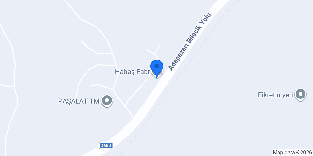 Habaş Fabr. konumu