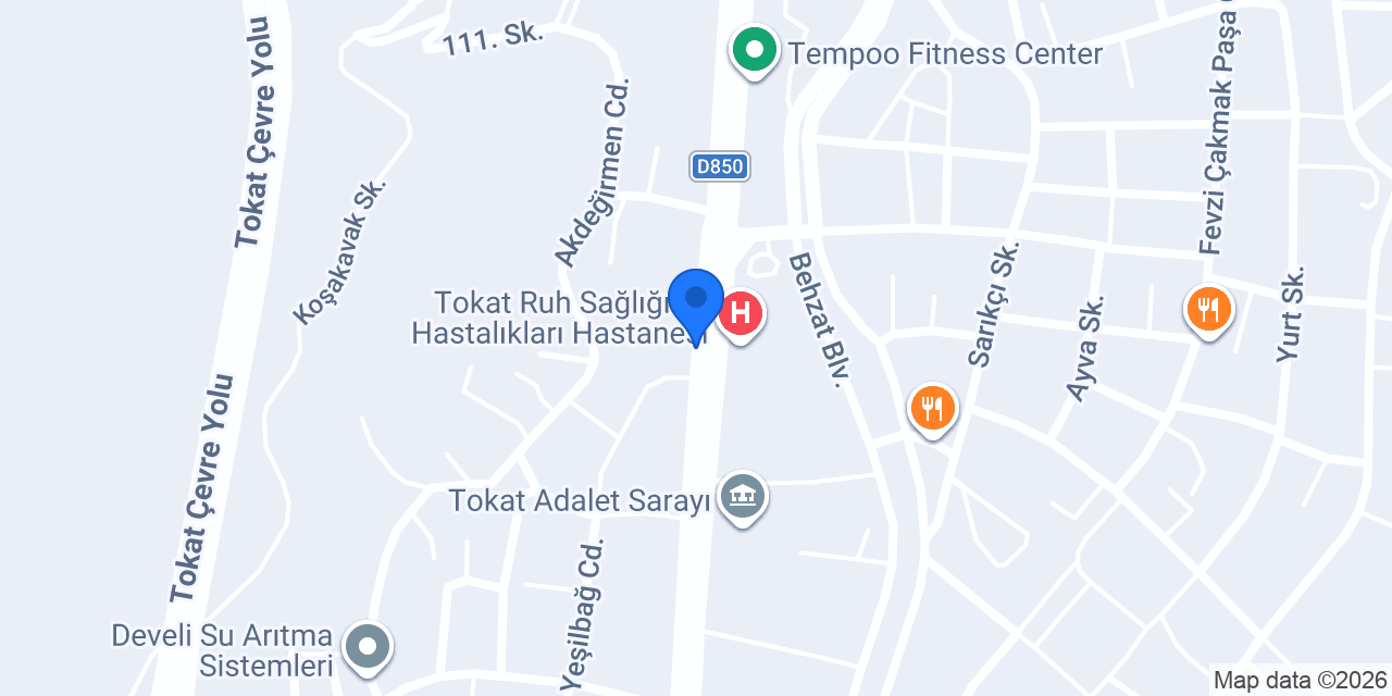 Tokat Sınav Kurs konumu