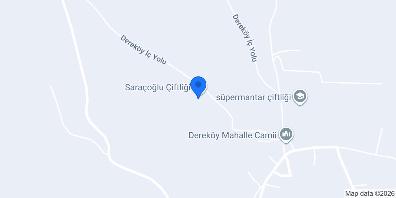 Saraçoğlu Çiftliği konumu