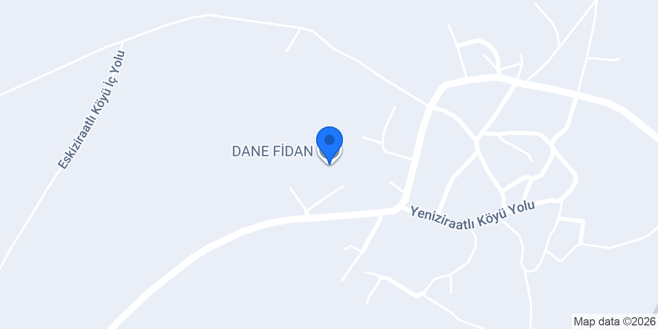 DANE FİDAN konumu