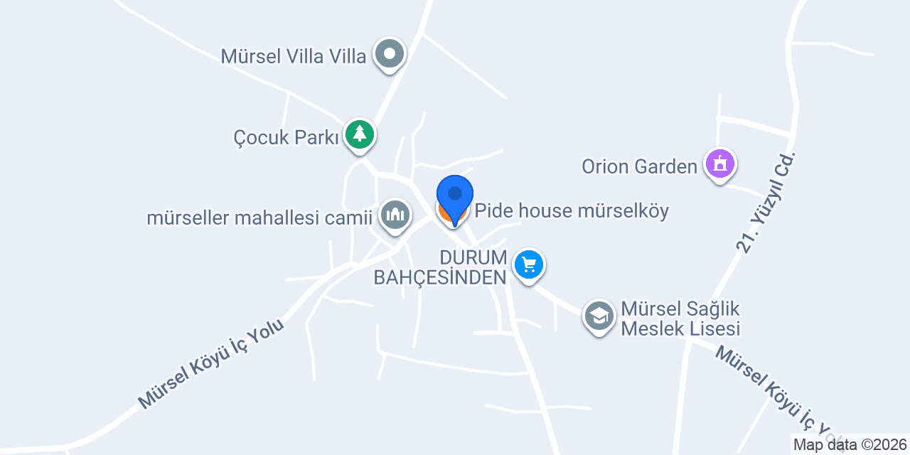 Pide house mürselköy konumu