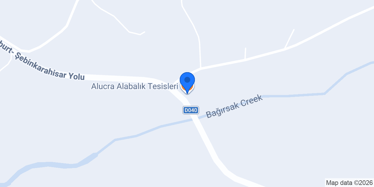 Alucra Alabalık Tesisleri konumu