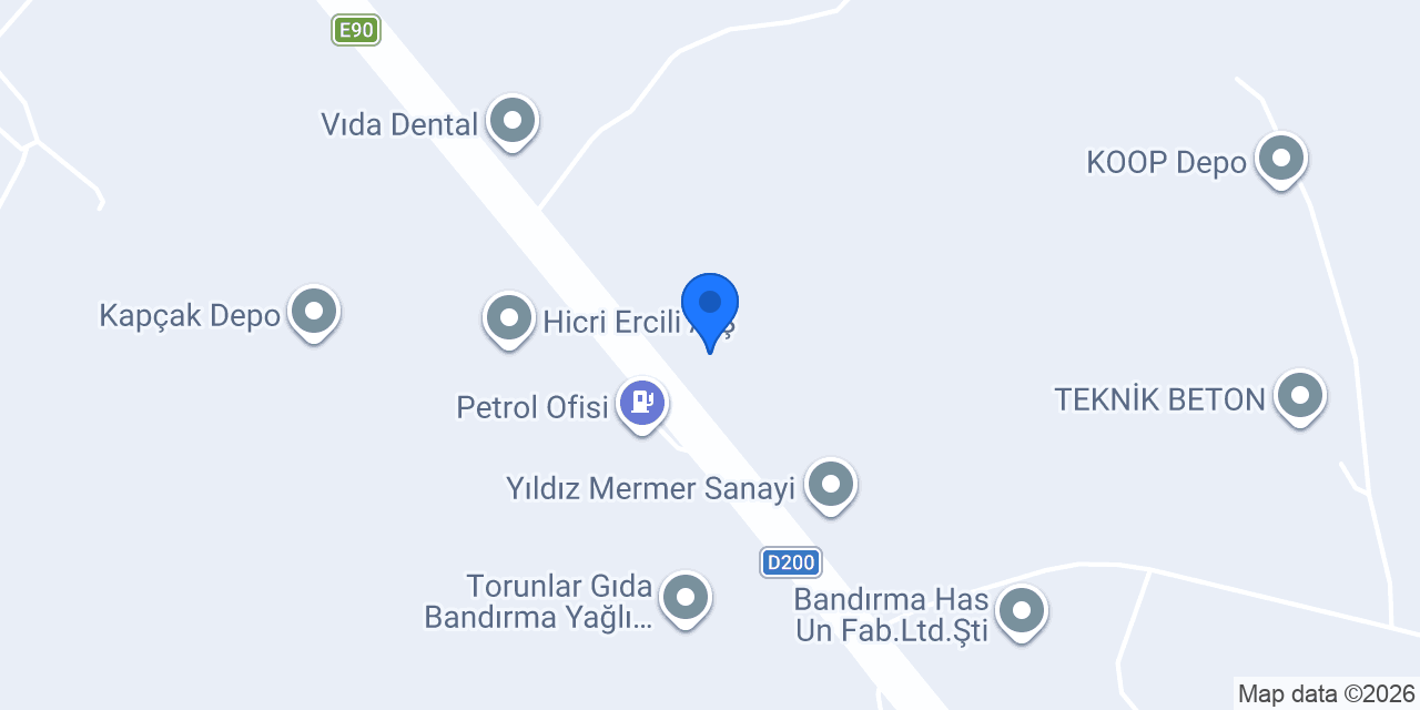 İşbay Makina konumu