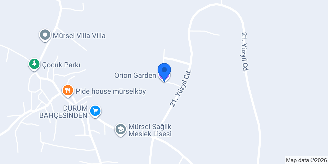 Orion Garden konumu