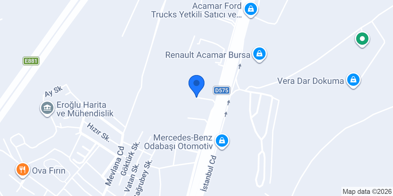 CNC KRC MAKİNA konumu