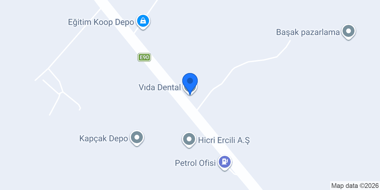 Vıda Dental konumu