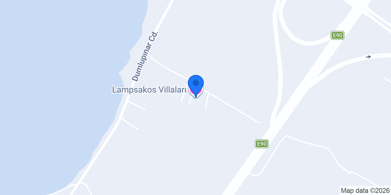 Lampsakos Villaları konumu