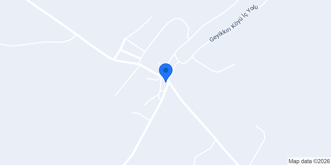 Geyikkırı Hafriyat konumu