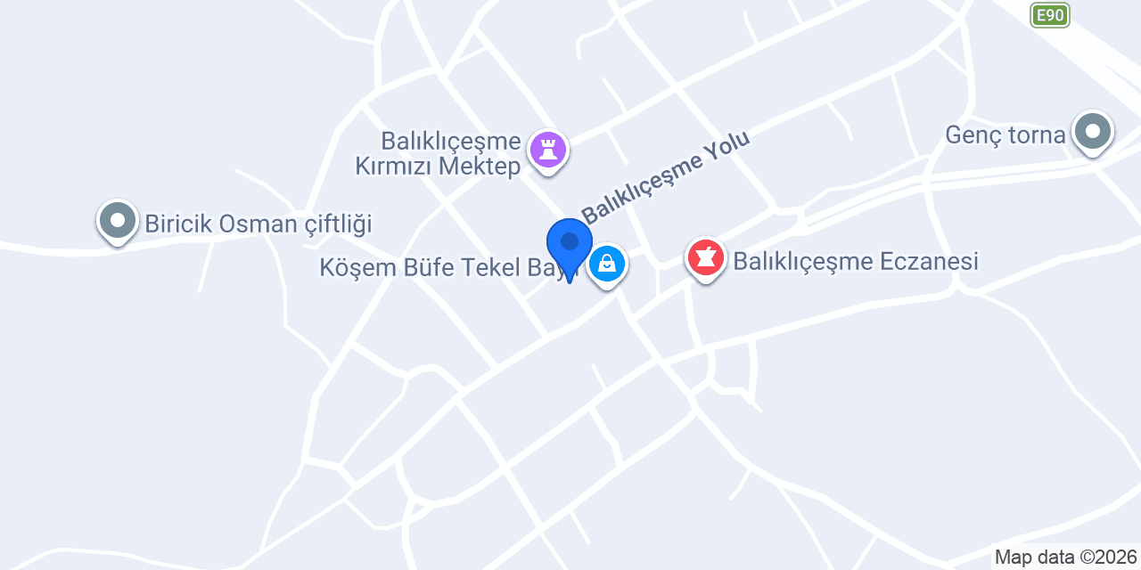 Balıklıçeşme Belediyesi konumu