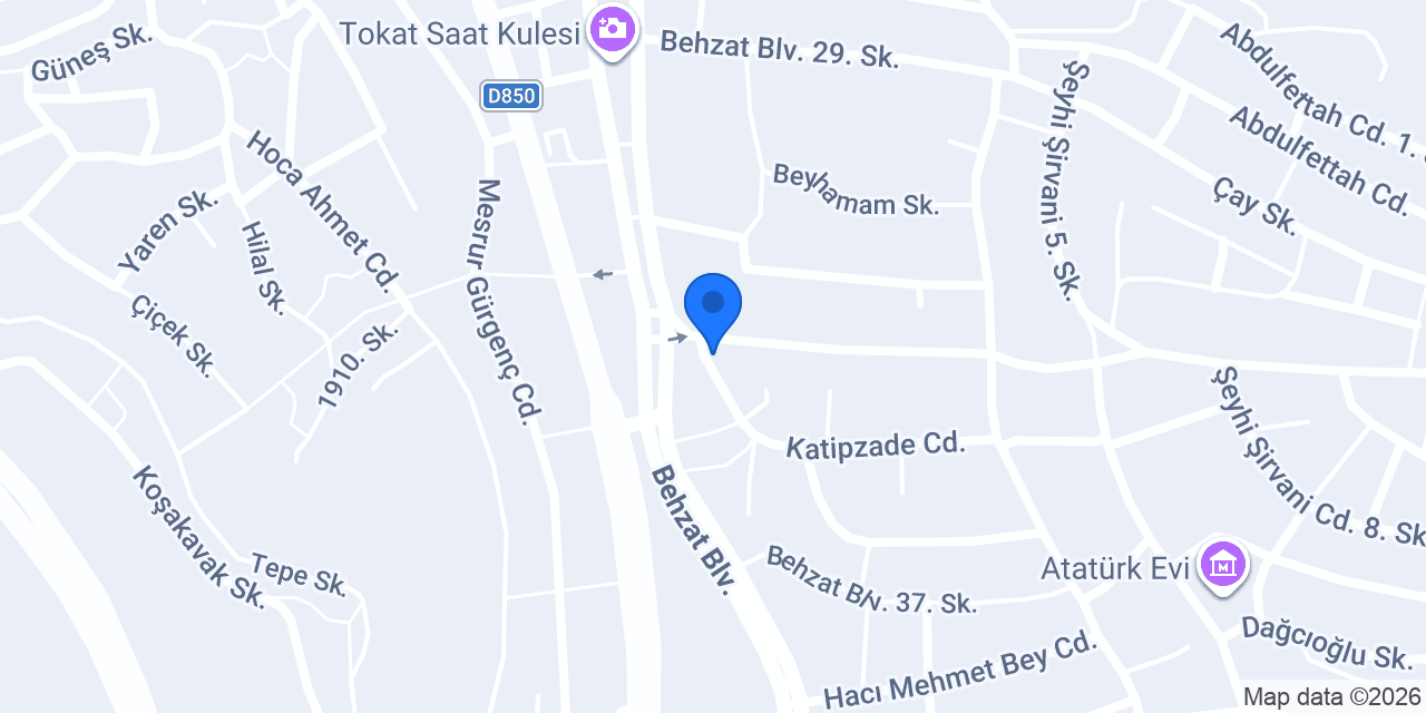 Çapanoğlu Emlak konumu