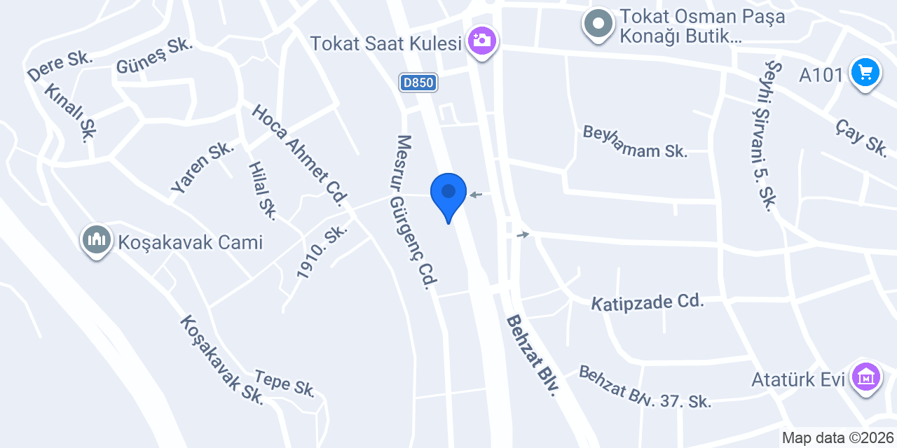 Komşu'nun Unlu Mamulleri konumu