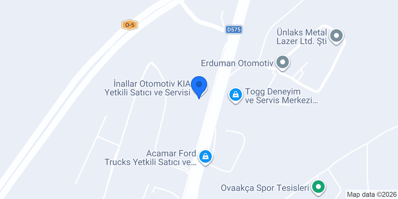 BYD İnallar konumu