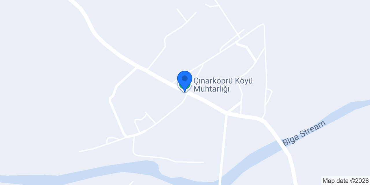 Çınarköprü Köyü Muhtarlığı konumu