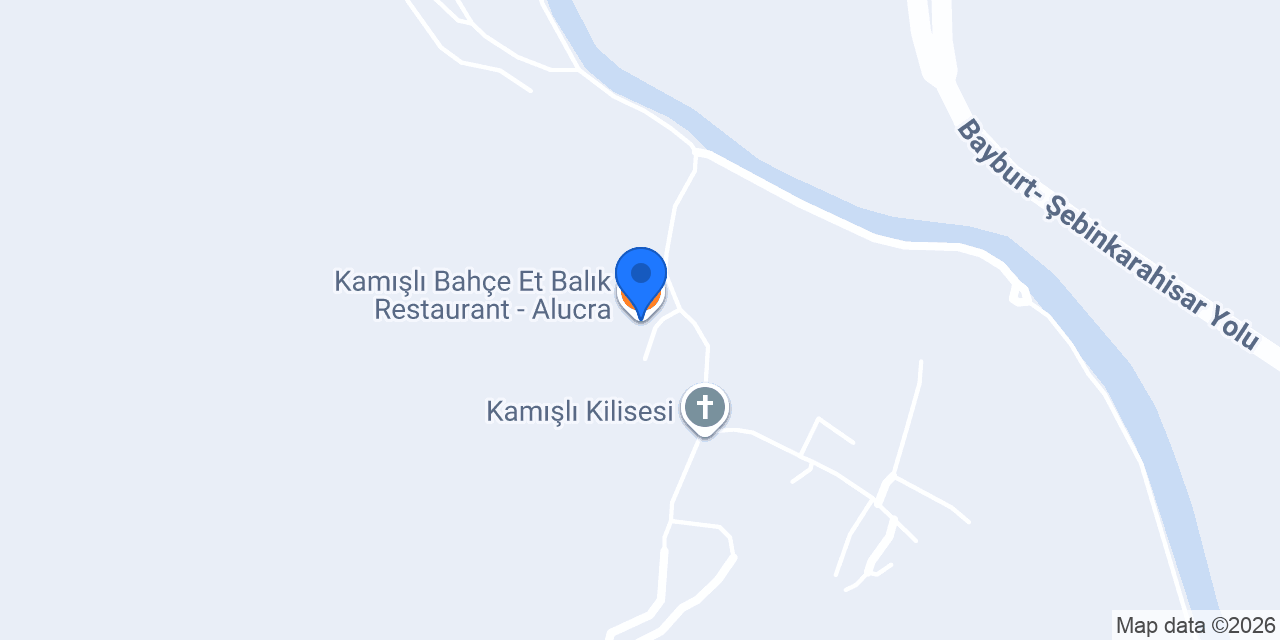 Kamışlı Bahçe Et Balık Restaurant - Alucra konumu