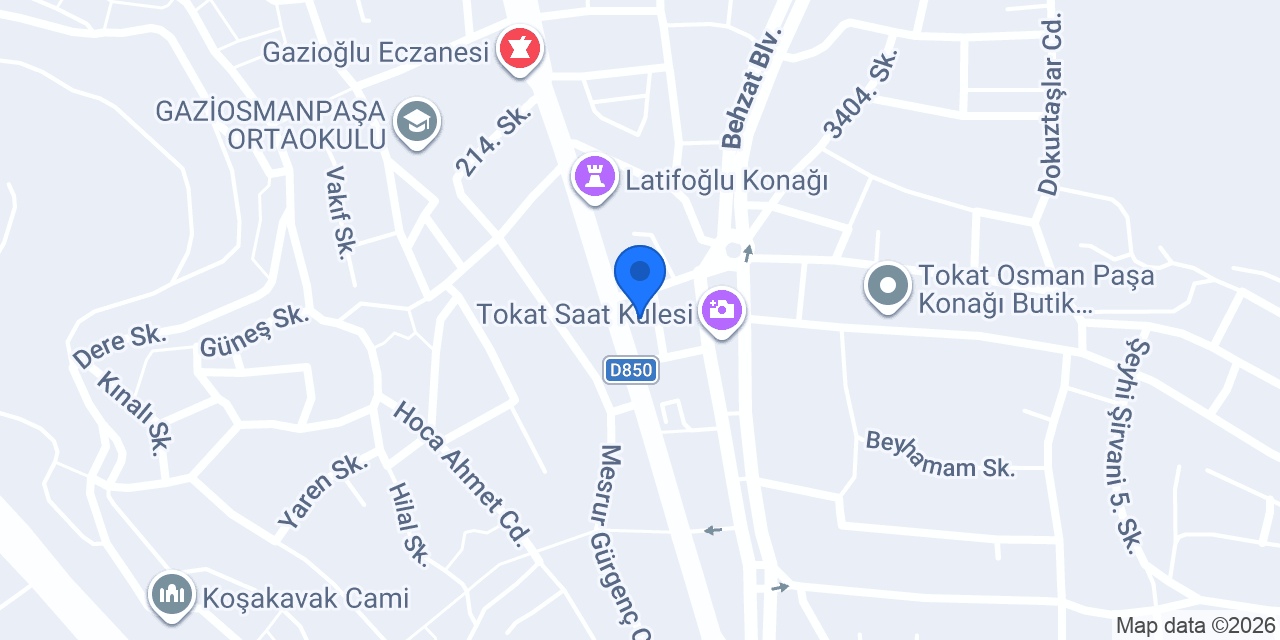 Sedef Çorap konumu