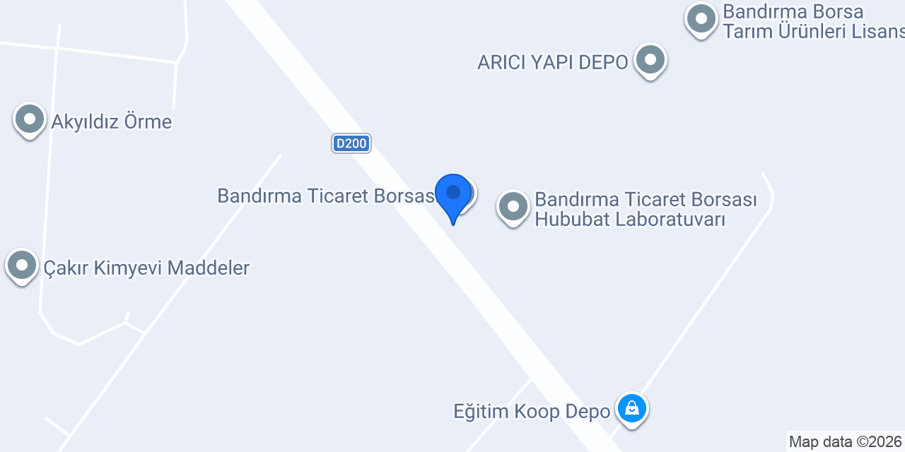 MAYSAN YEM HAMMADDELERİ LTD. ŞTİ konumu