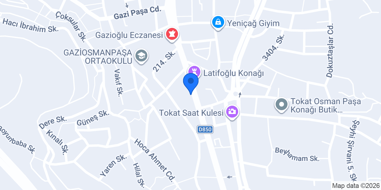 Numune Eczanesi konumu