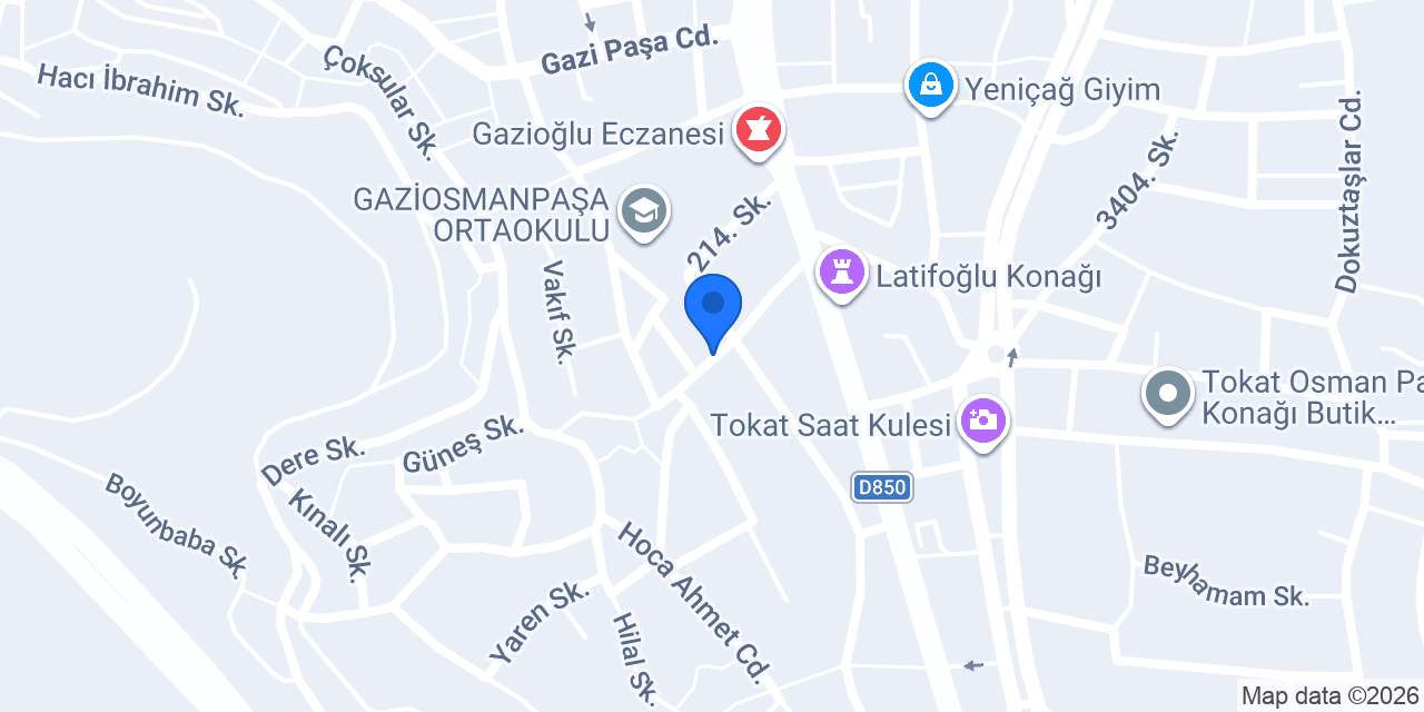 Şifa Eczanesi konumu