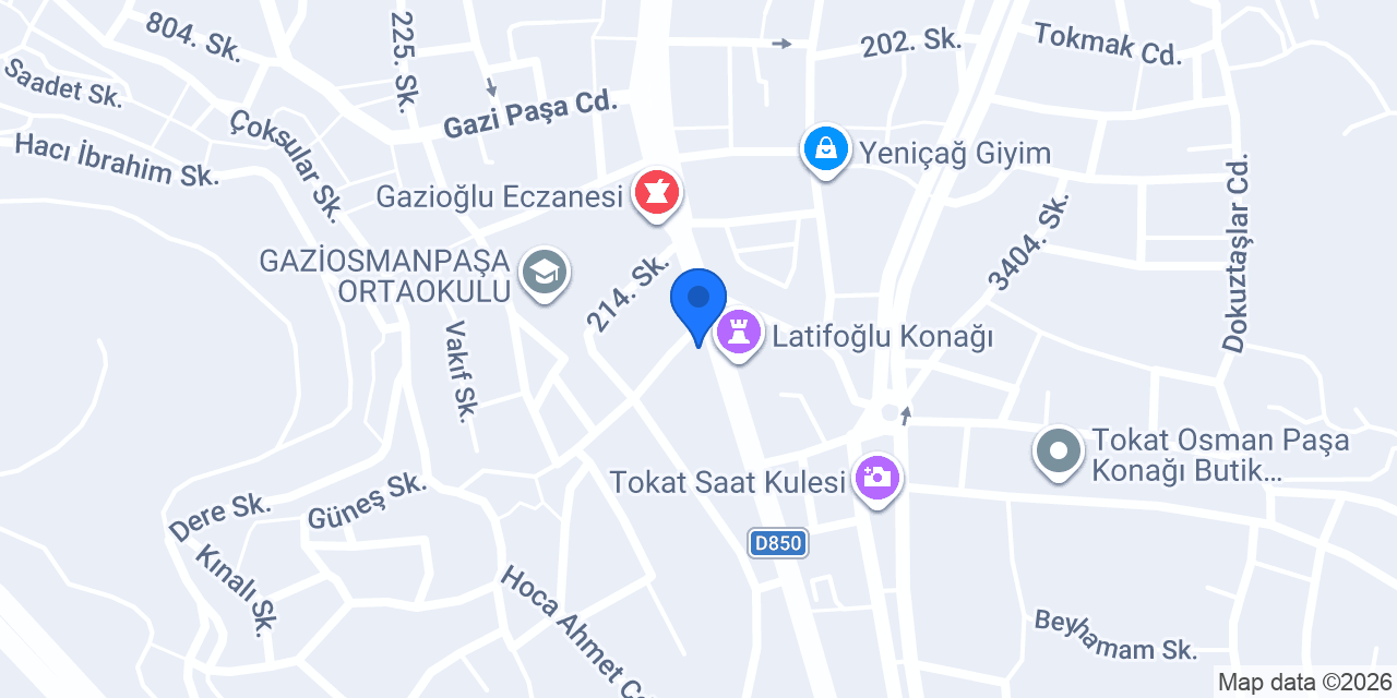 Yaprak Optik konumu