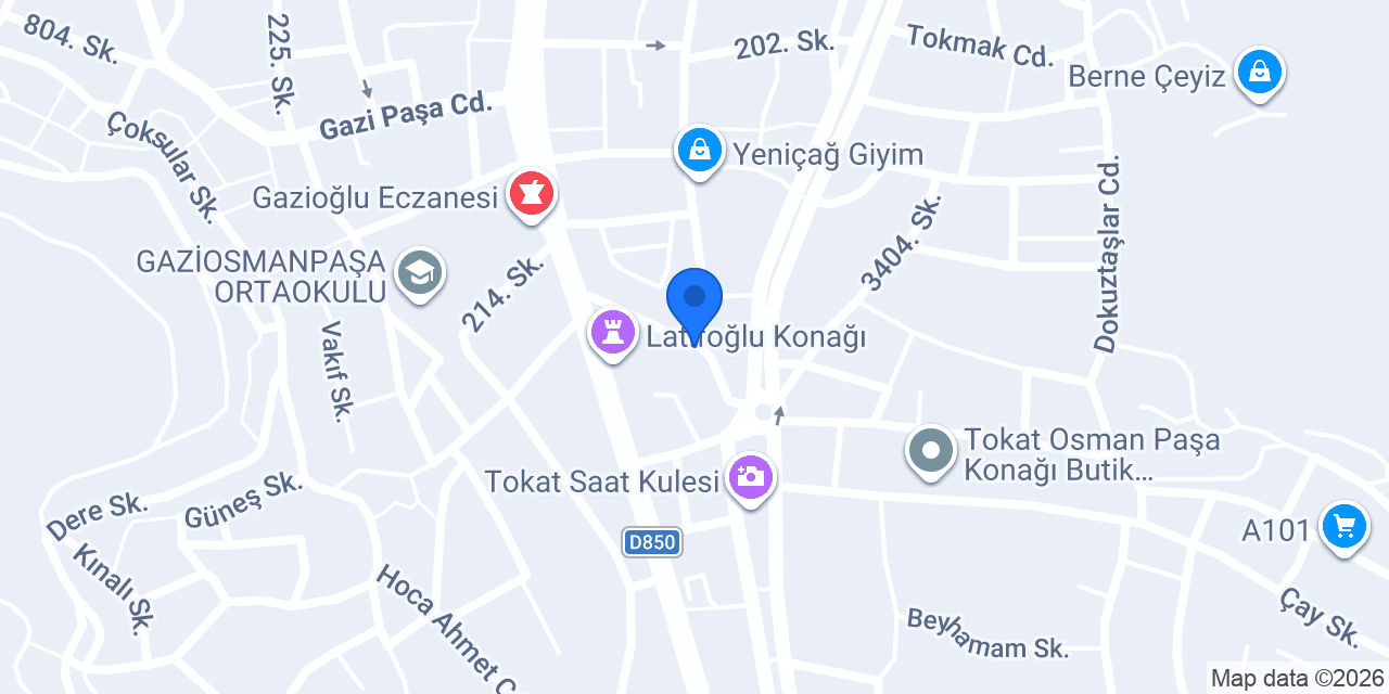 Has çamlıbel Pide Salonu konumu