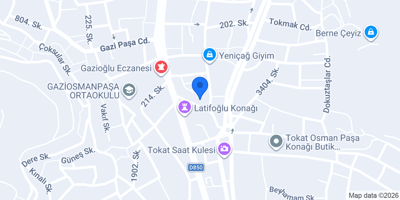 Behzat Köftecisi konumu