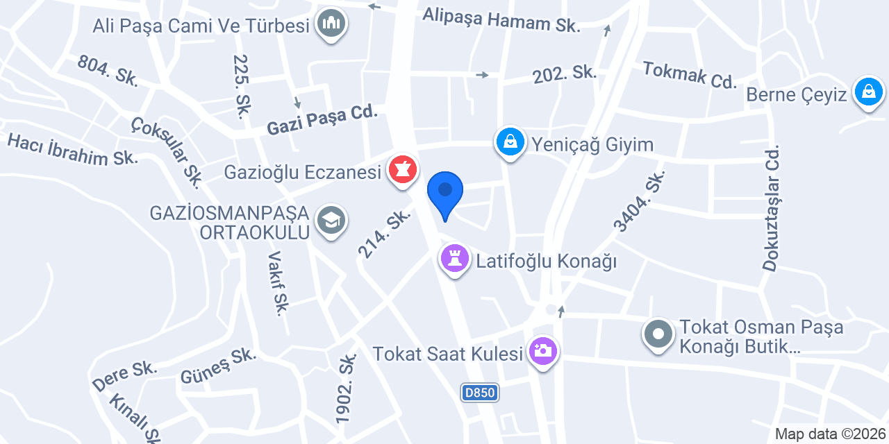 EFKARLIOĞLU HUKUK BÜROSU konumu