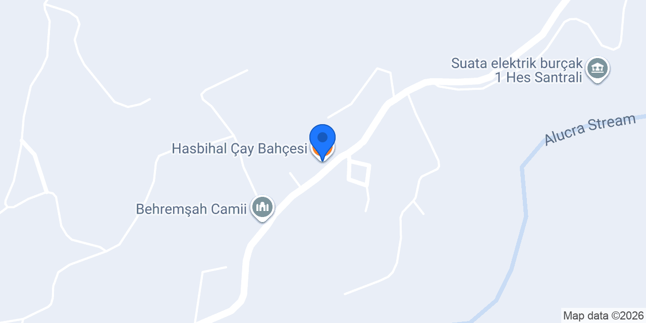 Hasbihal Çay Bahçesi konumu