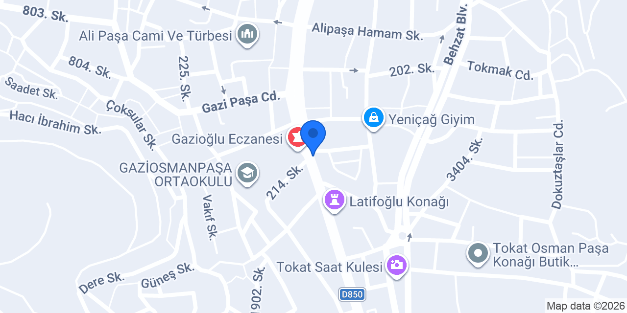 HAFIZOĞULLARI İNŞAAT konumu