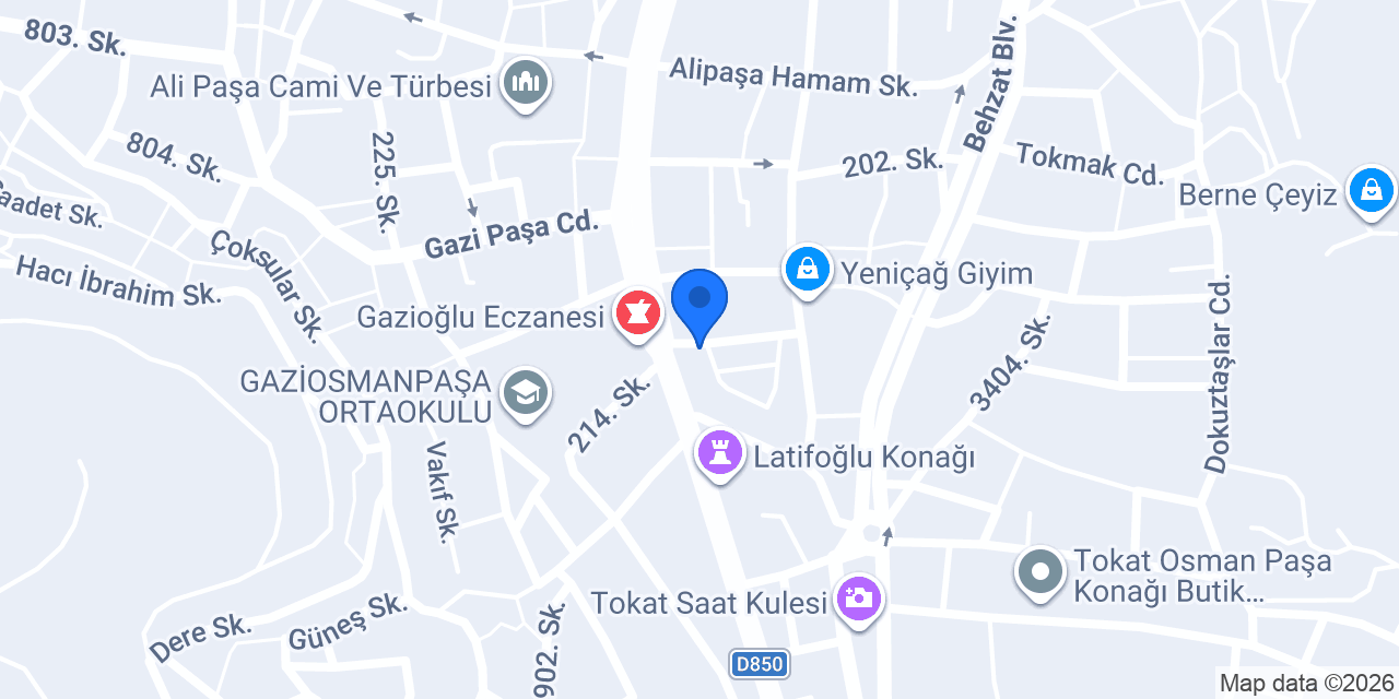 Sayha Turizm konumu