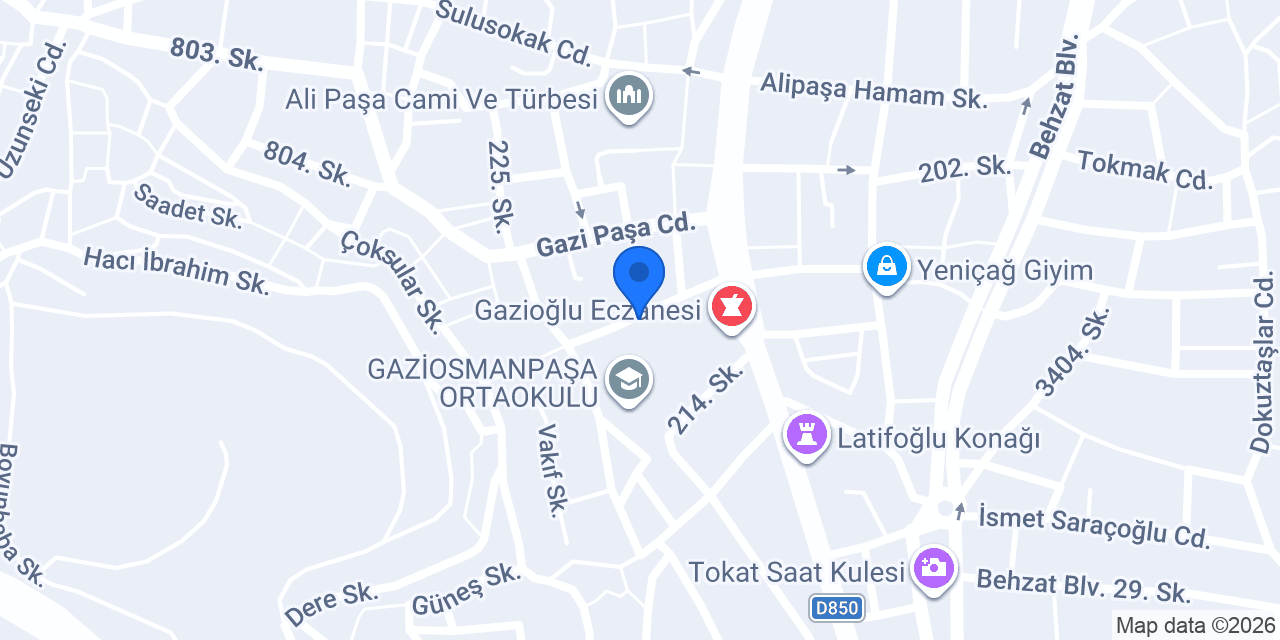 MEGA DEPO AVM konumu