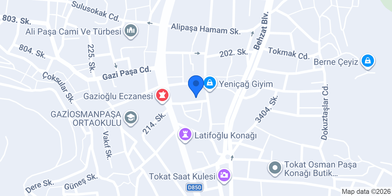 Av.Kamer DÖNMEZ DÖŞLÜ konumu