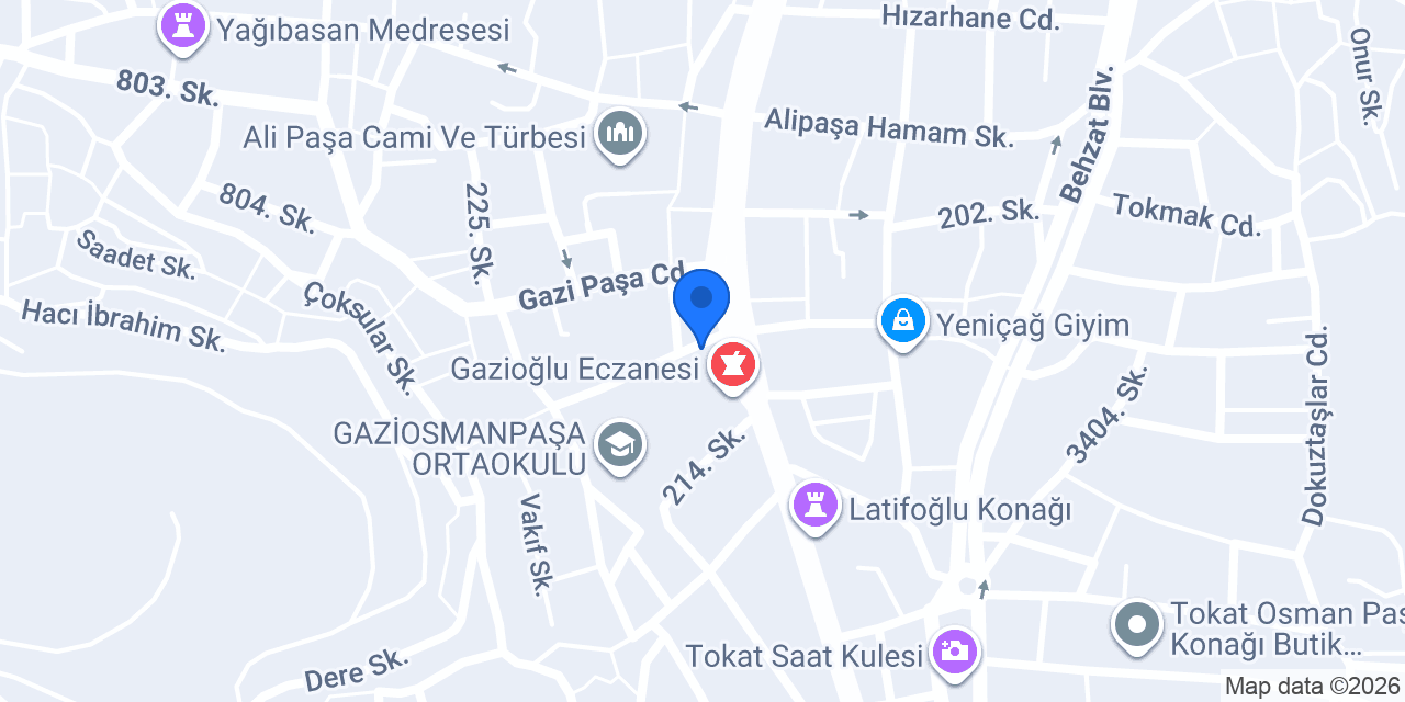 Topçam konumu