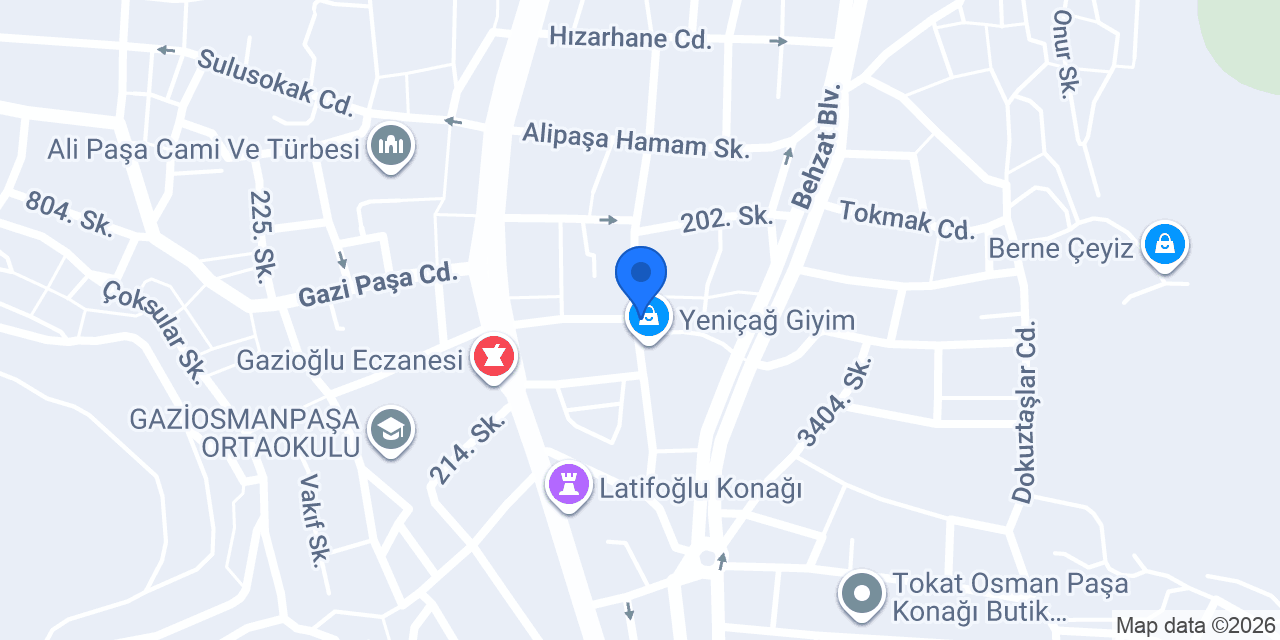 Kasap necip konumu