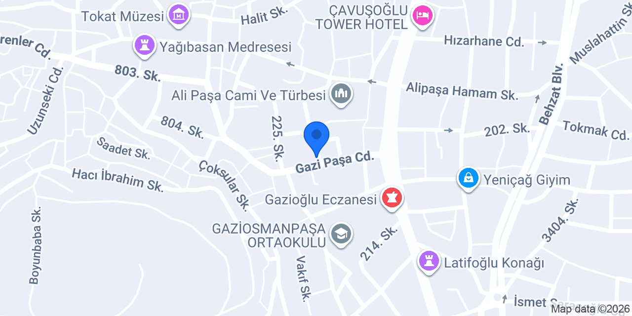 AKARSLAN YAPI konumu