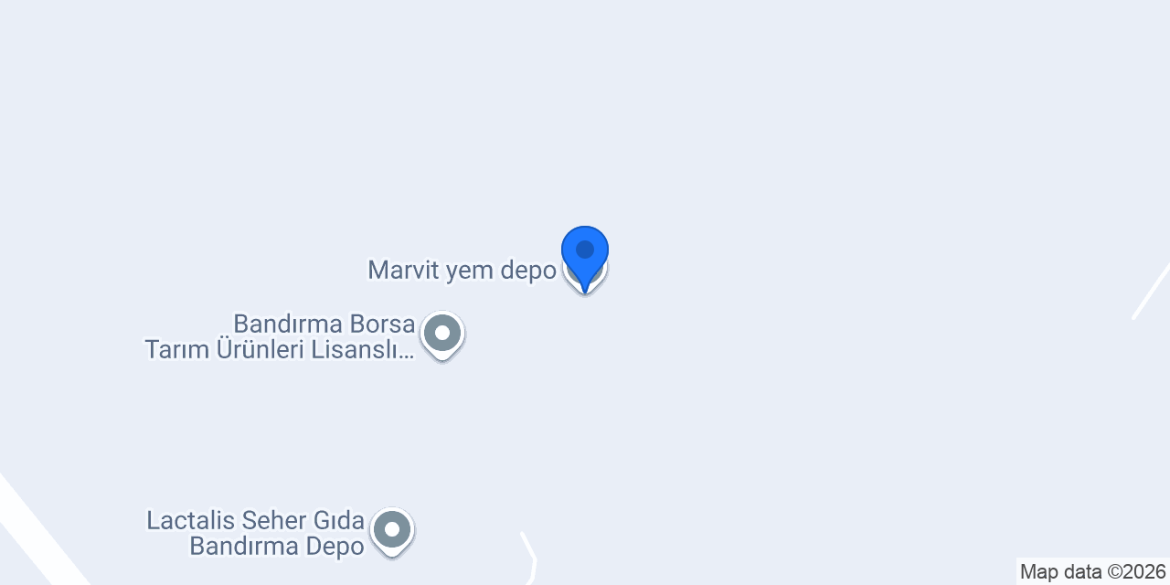 Marvit yem depo konumu