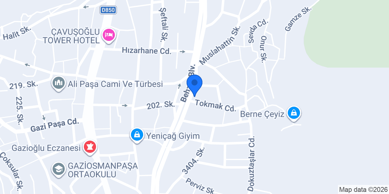 DAMATKAR TOKAT konumu