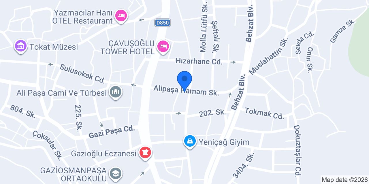 Elif Sihhi Tesisat konumu