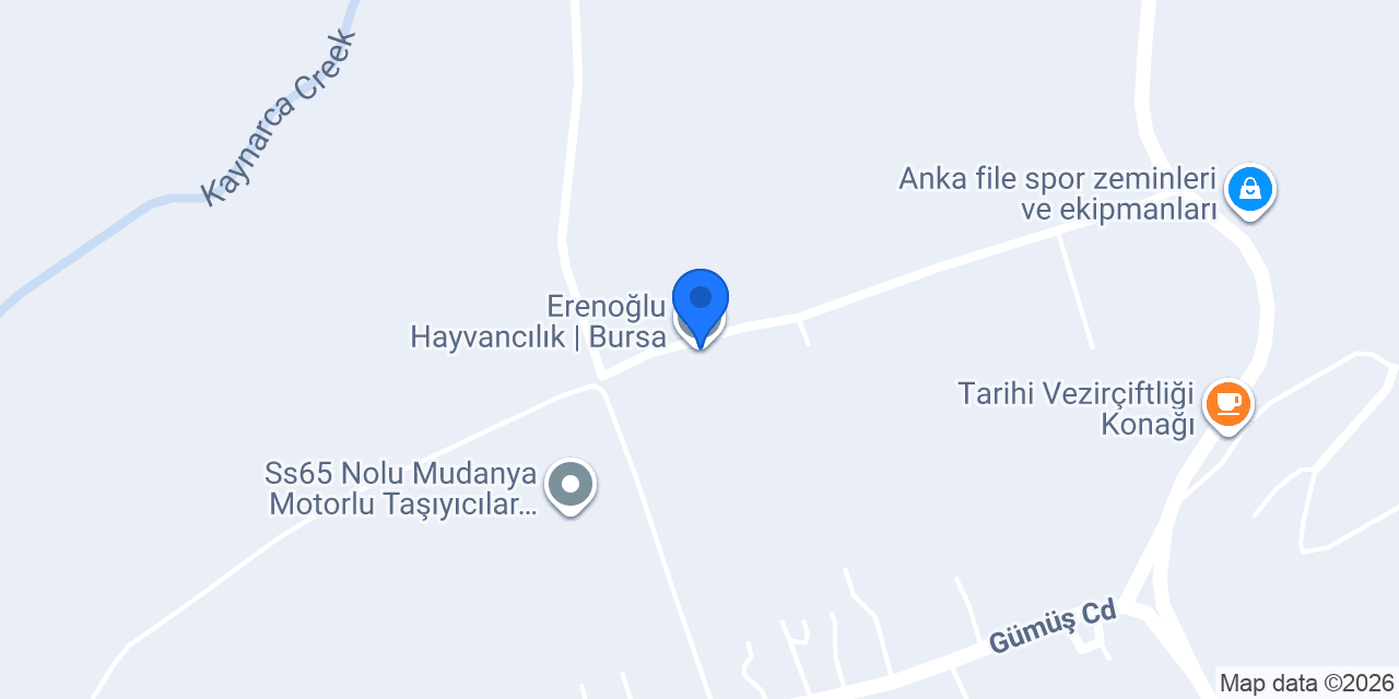 Erenoğlu Hayvancılık | Bursa konumu