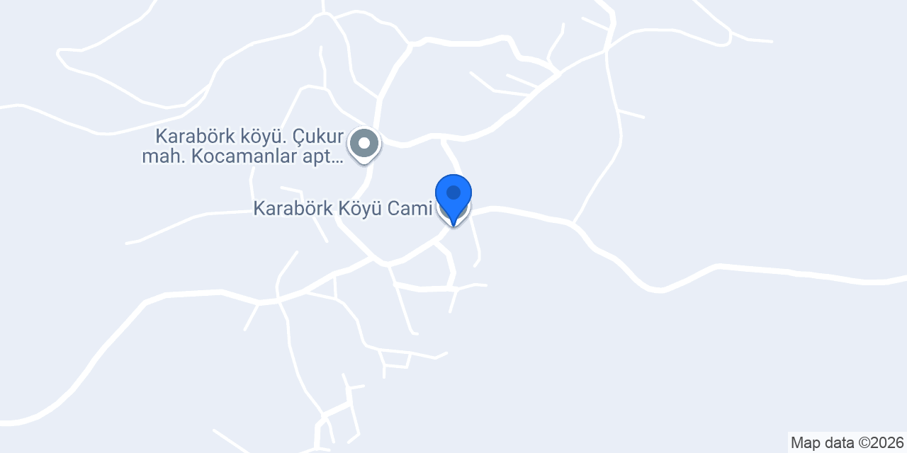 Karabörk İlköğretim Okulu konumu