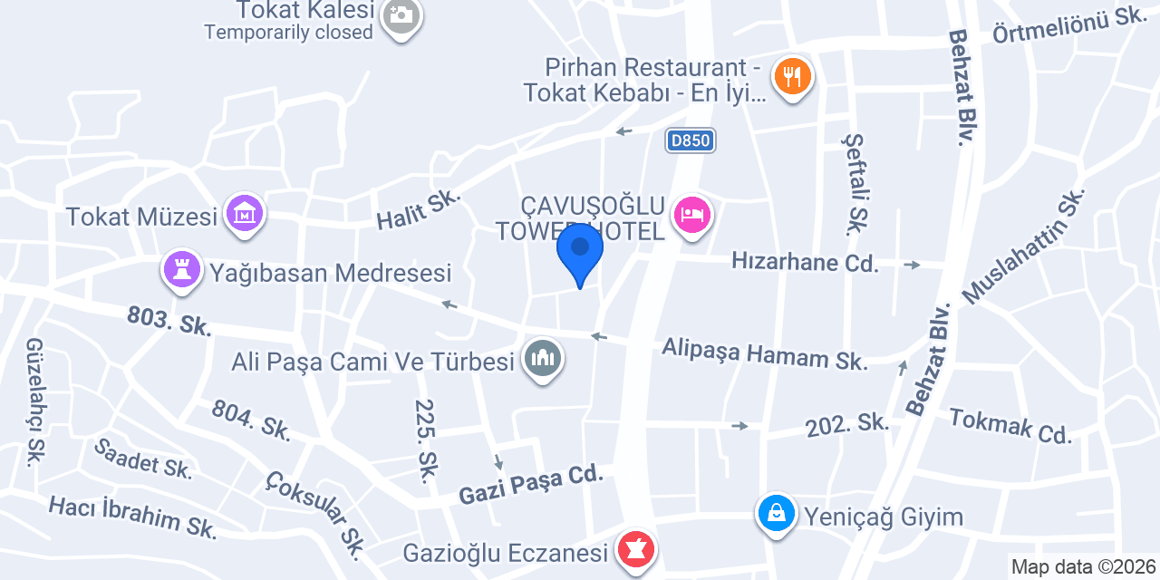 Plak Konağı konumu