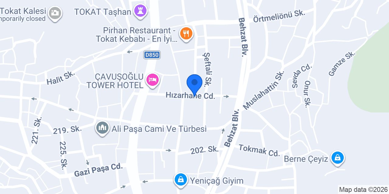 Örsge Yapi Market konumu