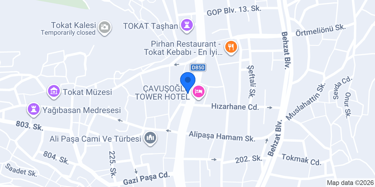 Ballıca Sürücü Kursu konumu